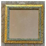 Pair of Golden Accented Mirrors