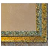 Pair of Golden Accented Mirrors