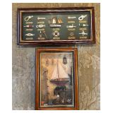 Nautical Shadow Box Style Wall Decor