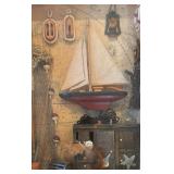 Nautical Shadow Box Style Wall Decor