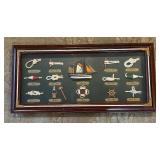 Nautical Shadow Box Style Wall Decor