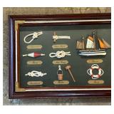 Nautical Shadow Box Style Wall Decor