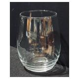 Eleven Stemless Wine Glasses