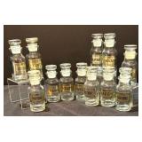 Twelve Vintage Spice Jars