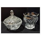 Crystal and Clear Glass Grouping