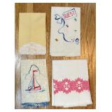 Variety of Vintage Linens