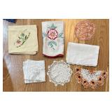 Variety of Vintage Linens