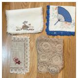 Variety of Vintage Linens