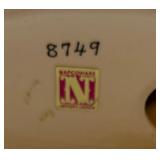 Vintage Napcoware Boy Chopping Wood Figurine