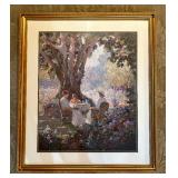 "Hight Tea" Print by Abbott Fuller Graves