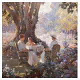 "Hight Tea" Print by Abbott Fuller Graves