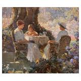 "Hight Tea" Print by Abbott Fuller Graves