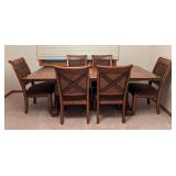Gorgeous Wood Dining Table Set