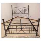 Pretty Queen Size Metal Bed Frame