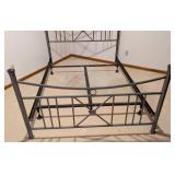 Pretty Queen Size Metal Bed Frame