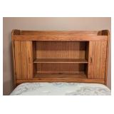 Broyhill Oak Queen Storage Bed Frame