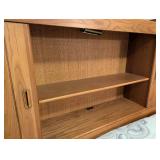 Broyhill Oak Queen Storage Bed Frame