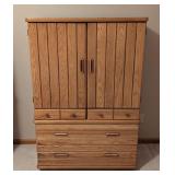 Broyhill Oak Armoire