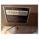 Pair of Zenith Allegro 3000 Speakers