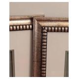 Pair of Pretty Gold Framed Wall Decorative Hangings