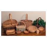Assorted Decorative Baskets