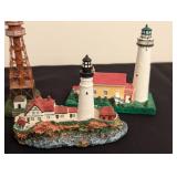 Assorted Lighthouse Figurines