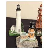 Assorted Lighthouse Figurines