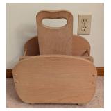 Magazine Rack and Baskets