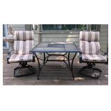 Metal Patio Table Set