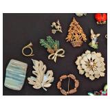 Assorted Vintage Brooches