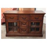 Aspen Home Console Cabinet with iPhone Charging Dock