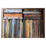 Assorted DVDs and CDs