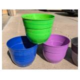 Plastic Patio Planters