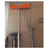 Assorted Long Handled Tools