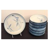 Pretty Bamboo Bowl Set