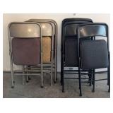 Assorted Folding Chairs