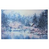 Framed Scenic Lou Roman Print