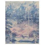 Framed Scenic Lou Roman Print