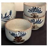 Japanese Stoneware Tea Set