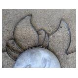 Outdoor Hanging Sun Decor