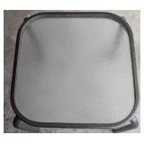 Small Glass Patio Side Table