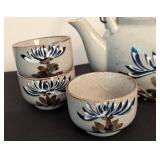 Japanese Stoneware Tea Set