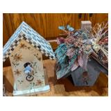 Decorative Wood Bird Houses