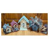 Decorative Wood Bird Houses