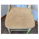 Painted Vintage Wood Chair