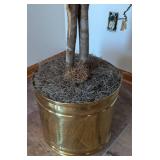 Potted Faux Ficus Tree