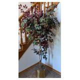 Potted Faux Ficus Tree