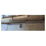 Queen Size Black Leather Headboard