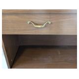 Vintage Wood Storage Shelf