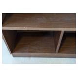 Vintage Wood Storage Shelf